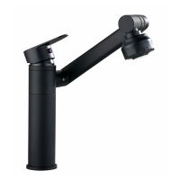 Flexible Black Basin Mixer Tap Faucet G22-9-1